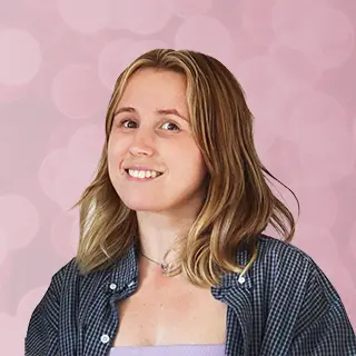 Bild på poddens programledare Lina Frank
